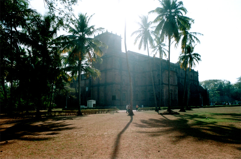 Basilica of Bom Jesus med liget af en helgen.